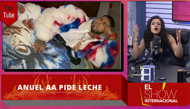 Acaban A Anuel AA Por Querer Hacer El Remix De La “LECHE”