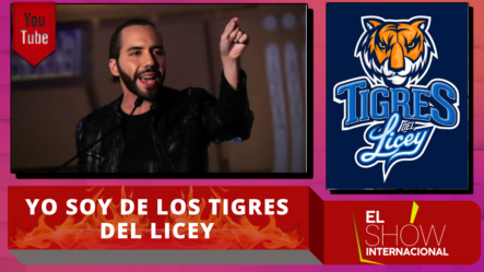 Presidente De El Salvador Se Declara Fanático De Los Tigres Del Licey