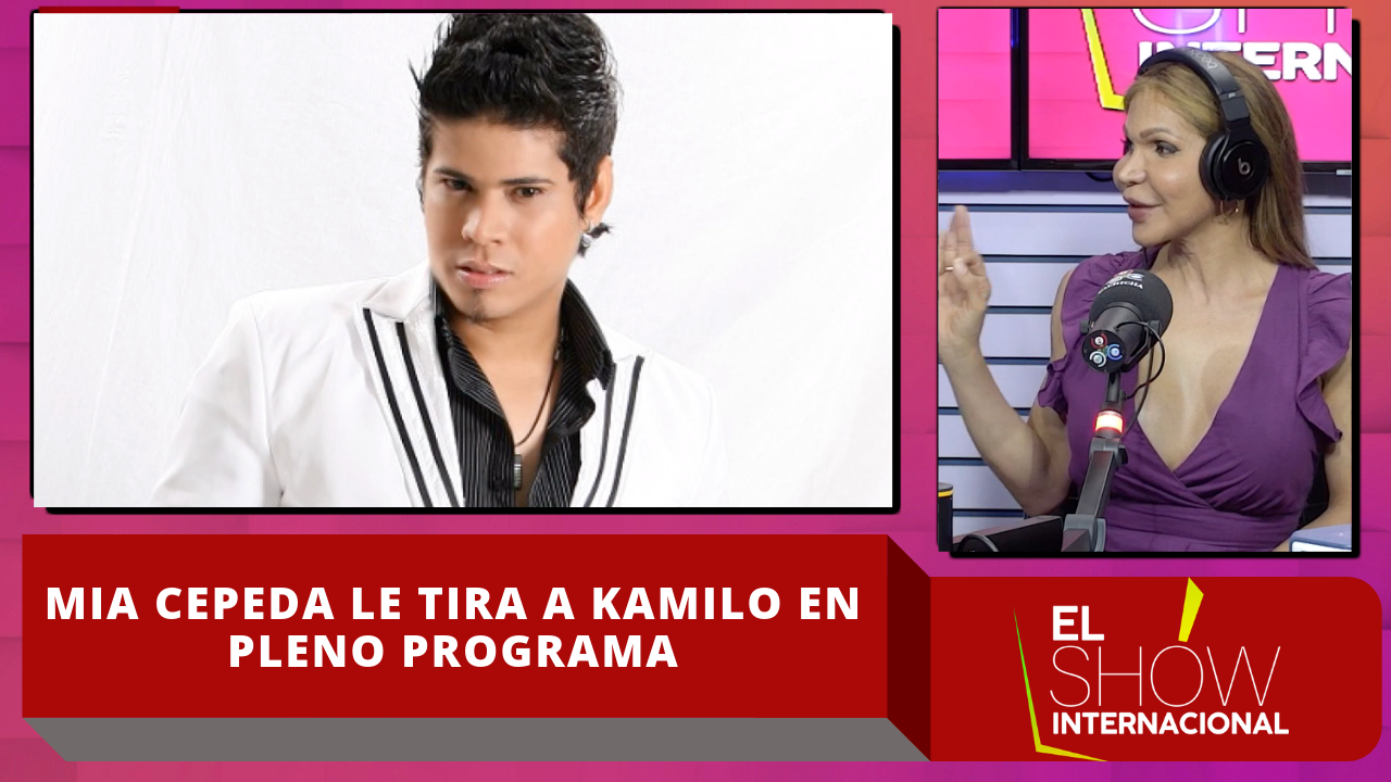 Mia Cepeda Le Tira A Kamilo En Pleno Programa