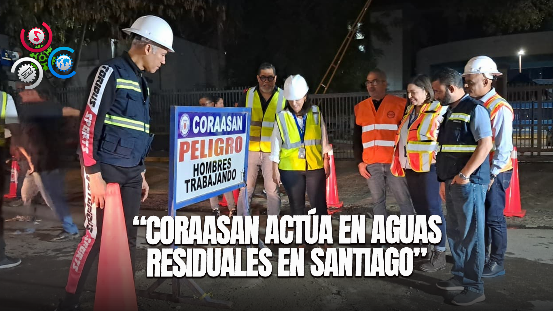 Coraasan Interviene Línea De Aguas Residuales En Sector De Santiago
