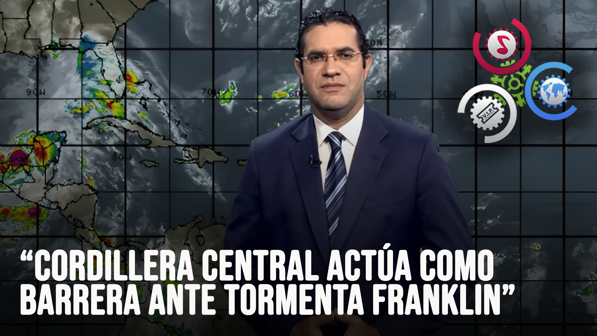 Jean Suriel : Cordillera Central Actúa Como Barrera Ante Tormenta Franklin