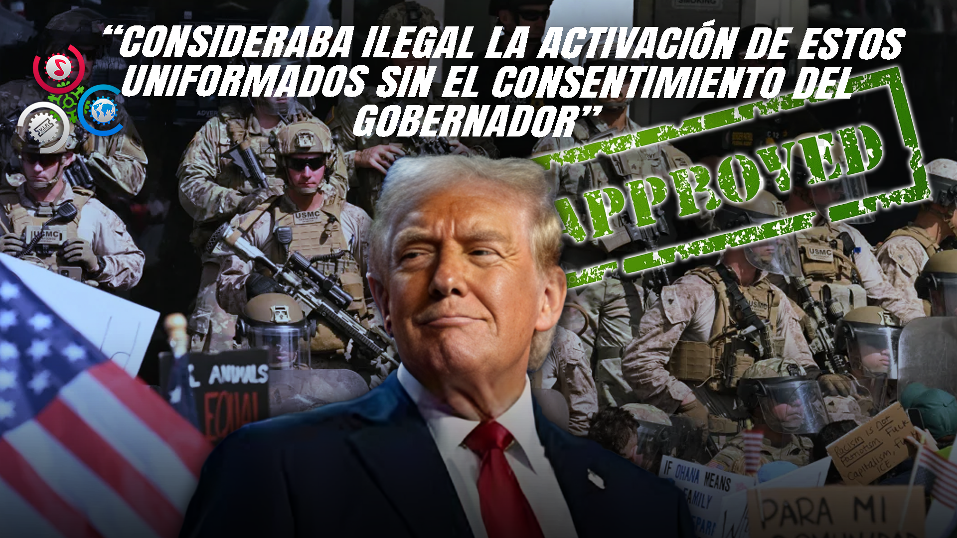 Corte Autoriza A Trump A Mantener El Control De La Guardia Nacional
