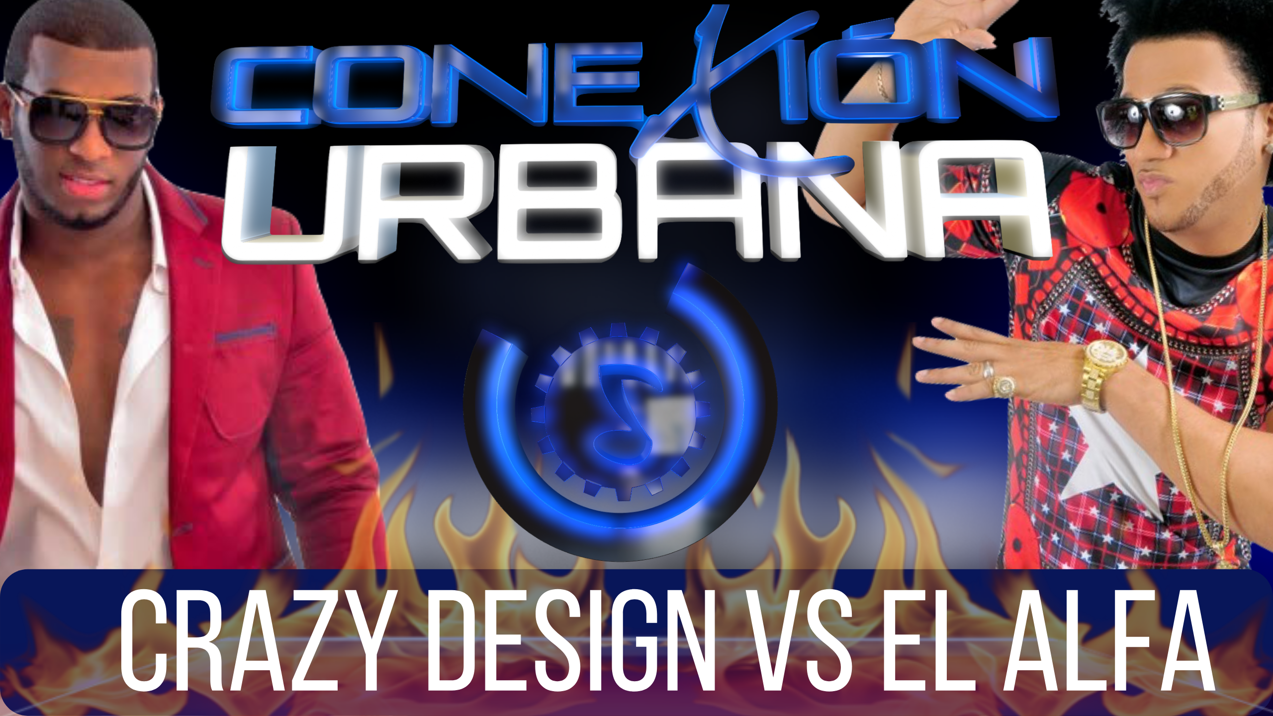 Crazy Design Le Entra Con To A “El Alfa” Y Le Dice Que “La Pámpara La Tenemos Prendía De Este Lado”