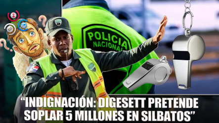 Critican Licitación De Digesett Para Comprar Silbatos Por 5 Millones De Pesos