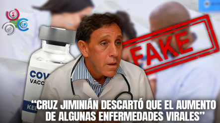 Cruz Jiminián Aclara Que No Hay Crisis De Vacunas Pese A Casos De Tos Ferina