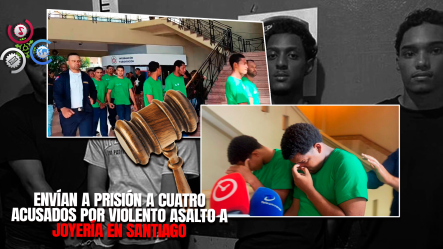 Cuatro Enviados A Prisión Preventiva Por Asalto A Joyería En El Centro De Santiago
