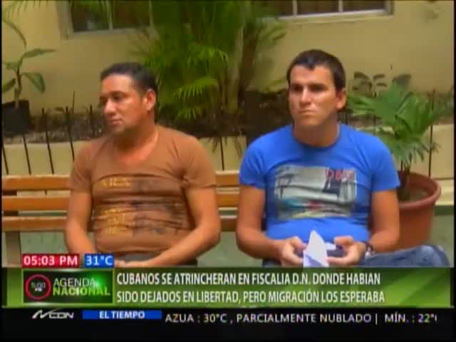 Cubanos Se Atrincheran En La Fiscalía Del Distrito Nacional Cuando Los Querían Apresar Recién Salidos De Estar Detenidos