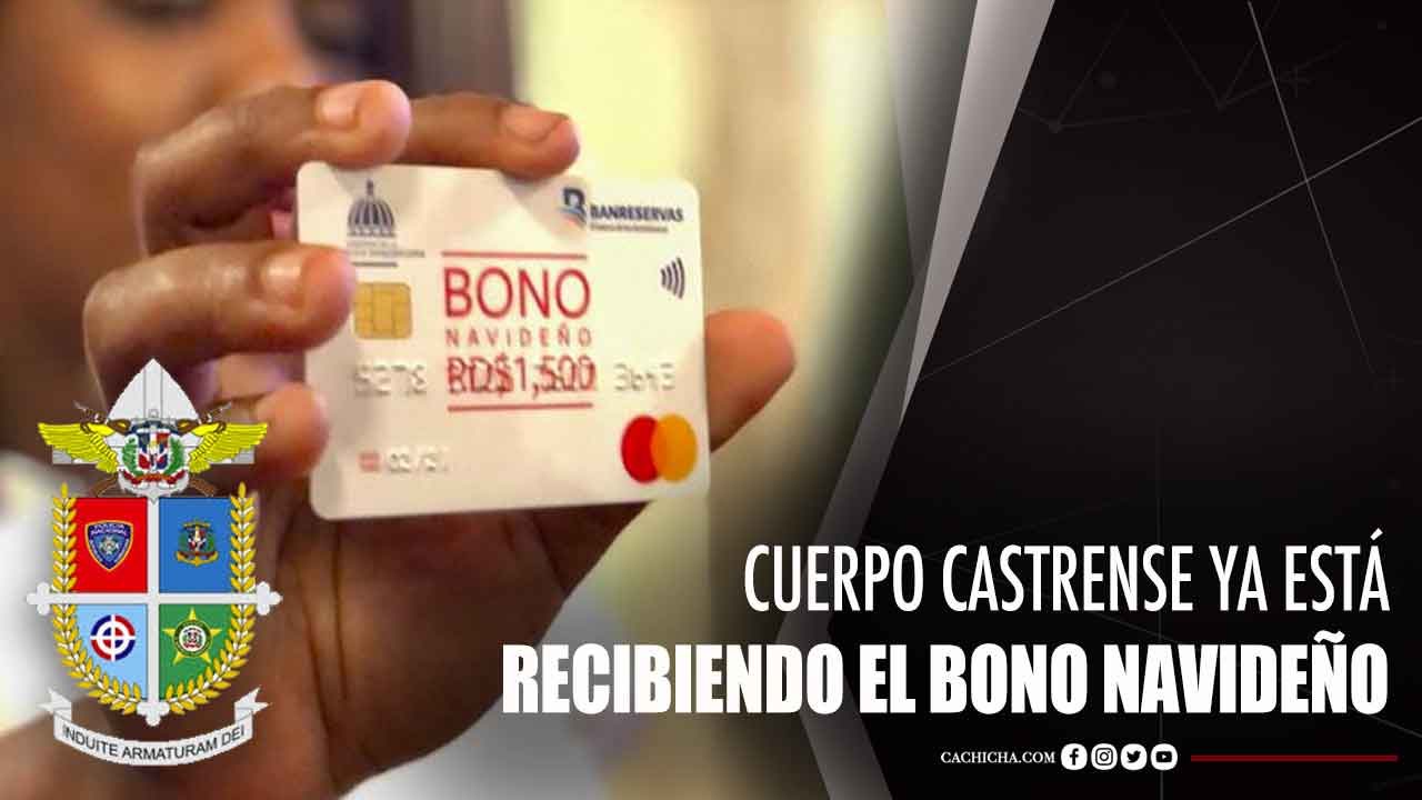 Cuerpo Castrense Ya Está Recibiendo El Bono Navideño