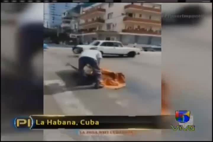 Cadáver Cae De Carro Fúnebre En La Habana