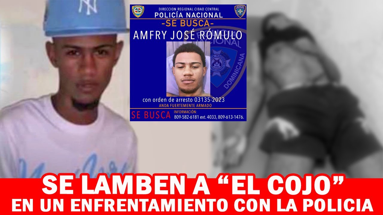 Cae Abatido Amfry Rómulo Alias “El Cojo” En Intercambio De Disparos En Santiago