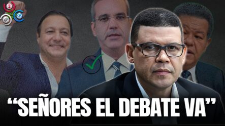 Ricardo Nieves: “Señores El Debate Va, Todos Deben Participar No Importa La Proporción”