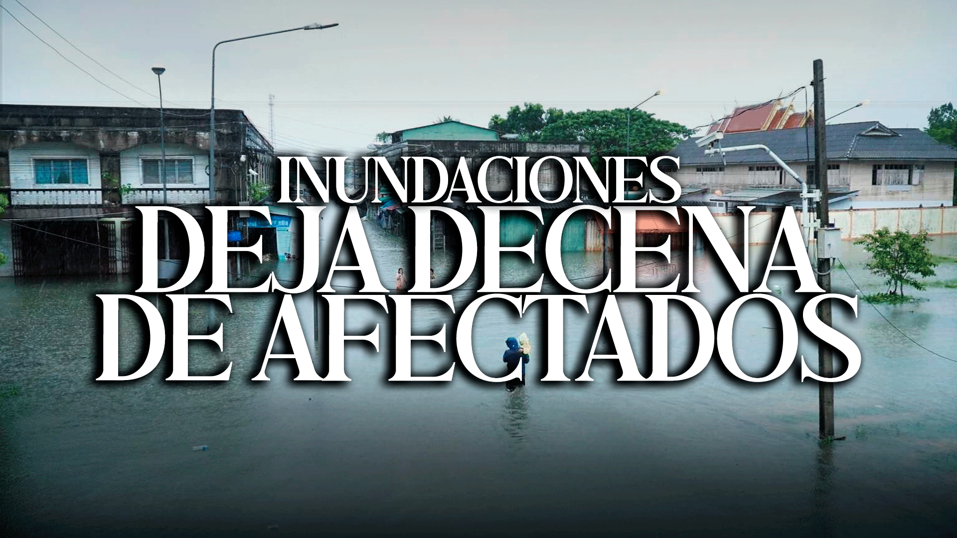 MILES De Afectados Por Inundaciones En Tailandia