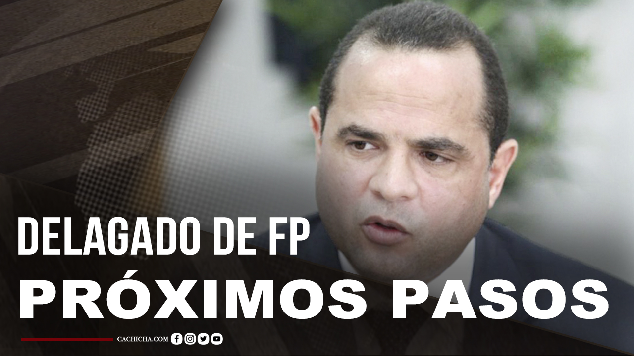 Delegado De La FP Ante La JCE Habla Acerca De Los Próximos Pasos