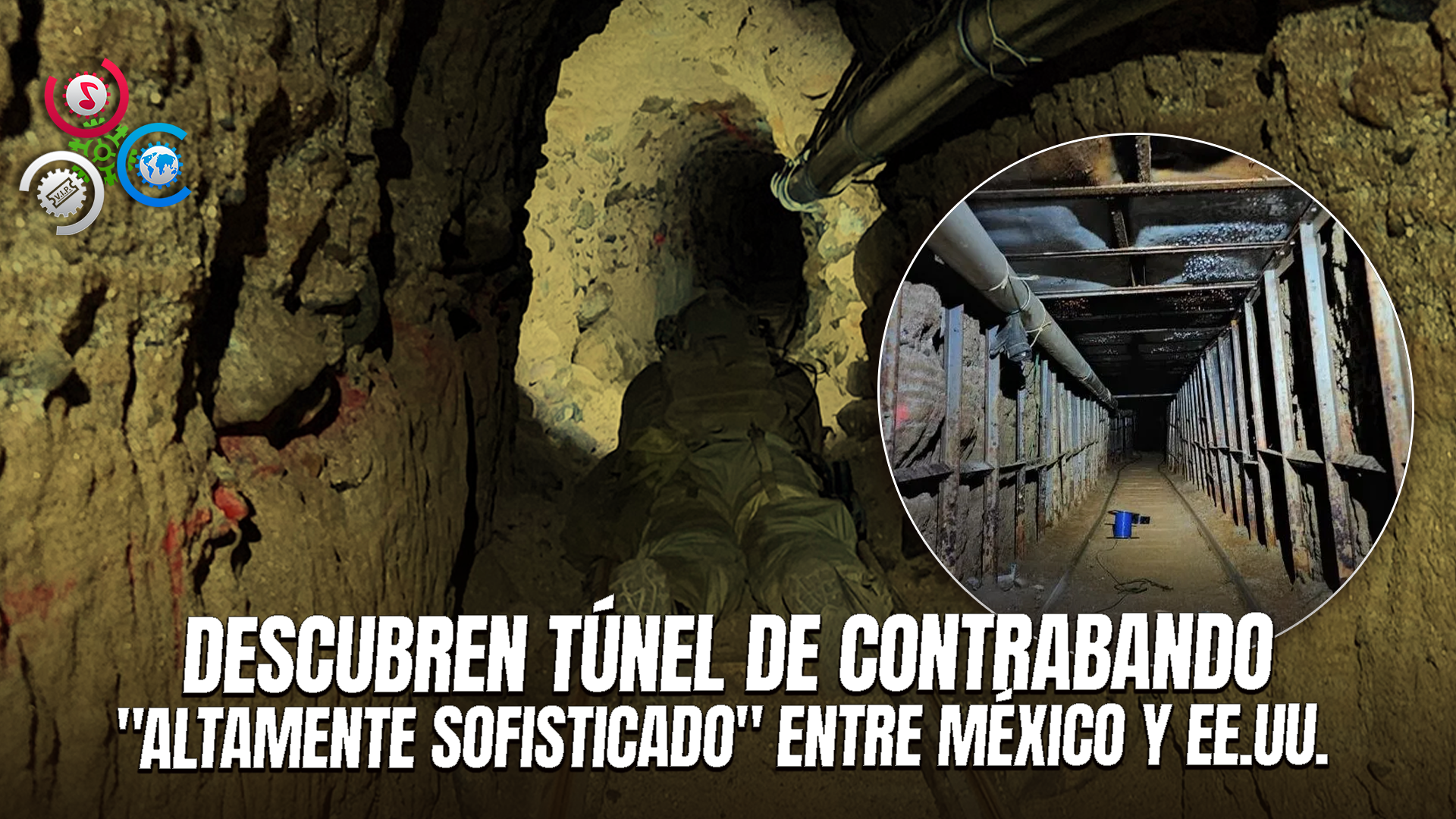DESMANTELAN NARCOTÚNEL EN TIJUANA