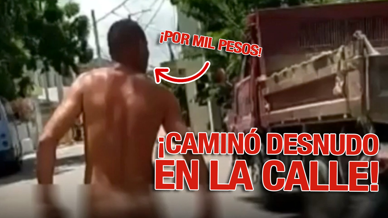 ¡No Creerás Lo Que Hizo Este Hombre Por Mil Pesos!