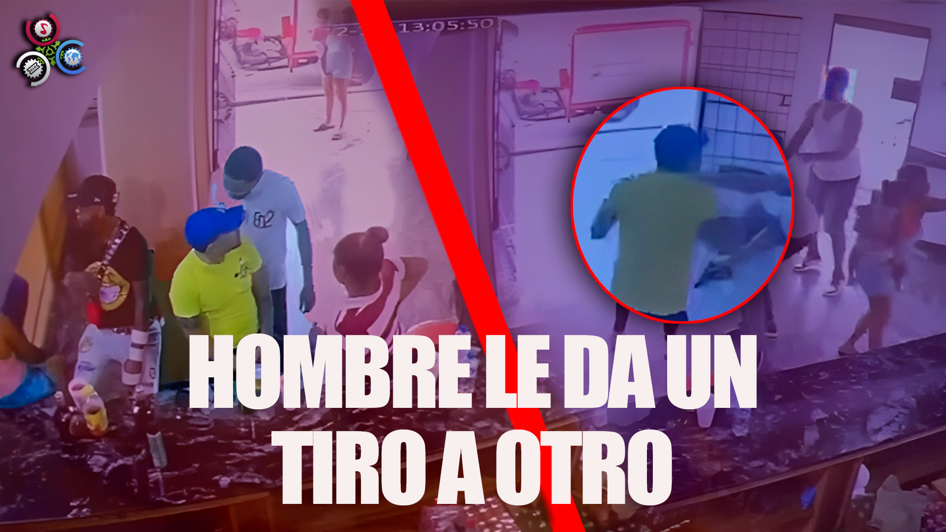 Captado En Cámara Hombre Le Dispara A Otro En La Pierna En El DN