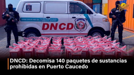 DNCD Decomisa 140 Paquetes De Sustancias Prohibidas En Puerto Caucedo – Tu Tarde By Cachicha
