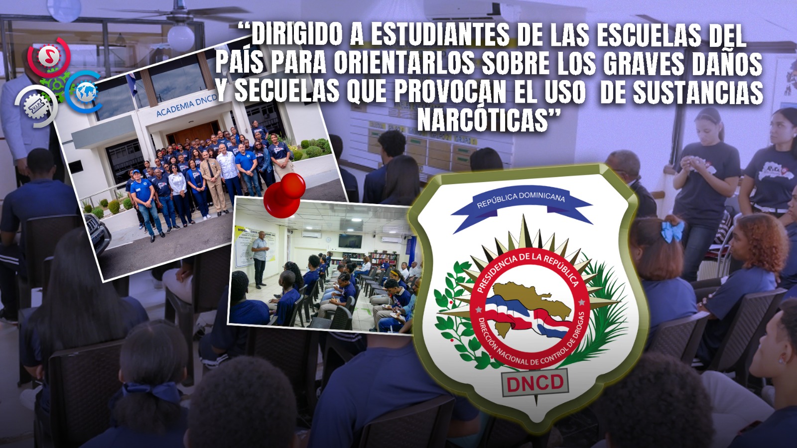 DNCD Promueve Conciencia Antidrogas Entre Estudiantes Dominicanos
