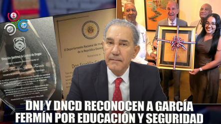 DNI Y DNCD Reconocen Al Ministro Franklin García Fermín