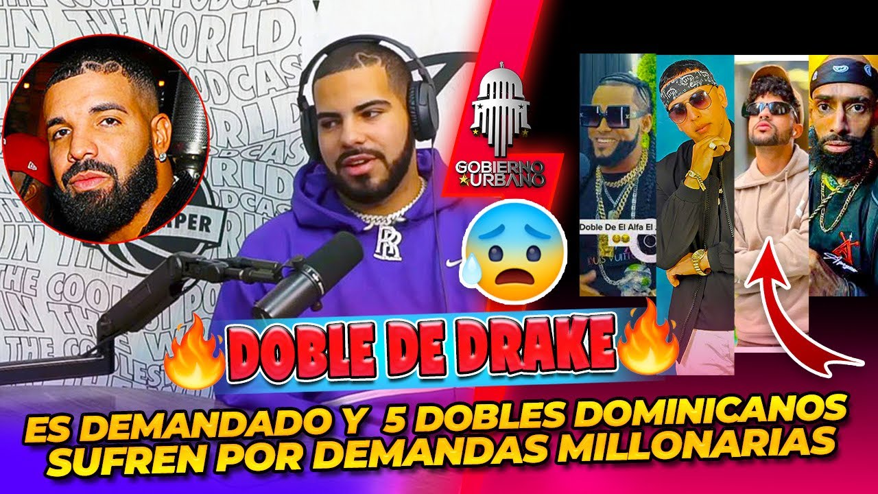Doble De Drake Es Demandado | 5 Dobles De RD Que Sufren Por Demandas Millonarias