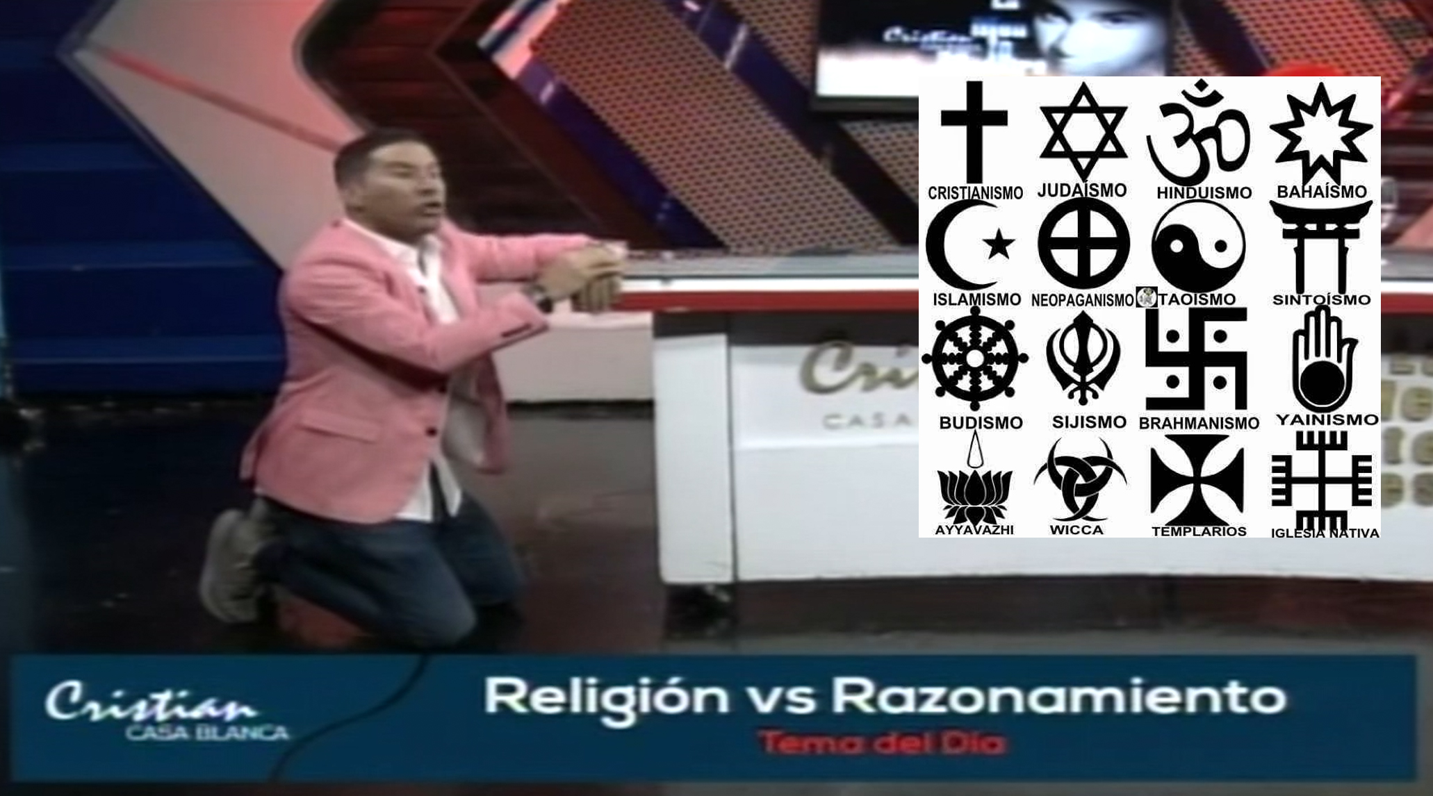 Cristian Casablanca Le Manda FUEGO A Todas Las Religiones Del Planeta