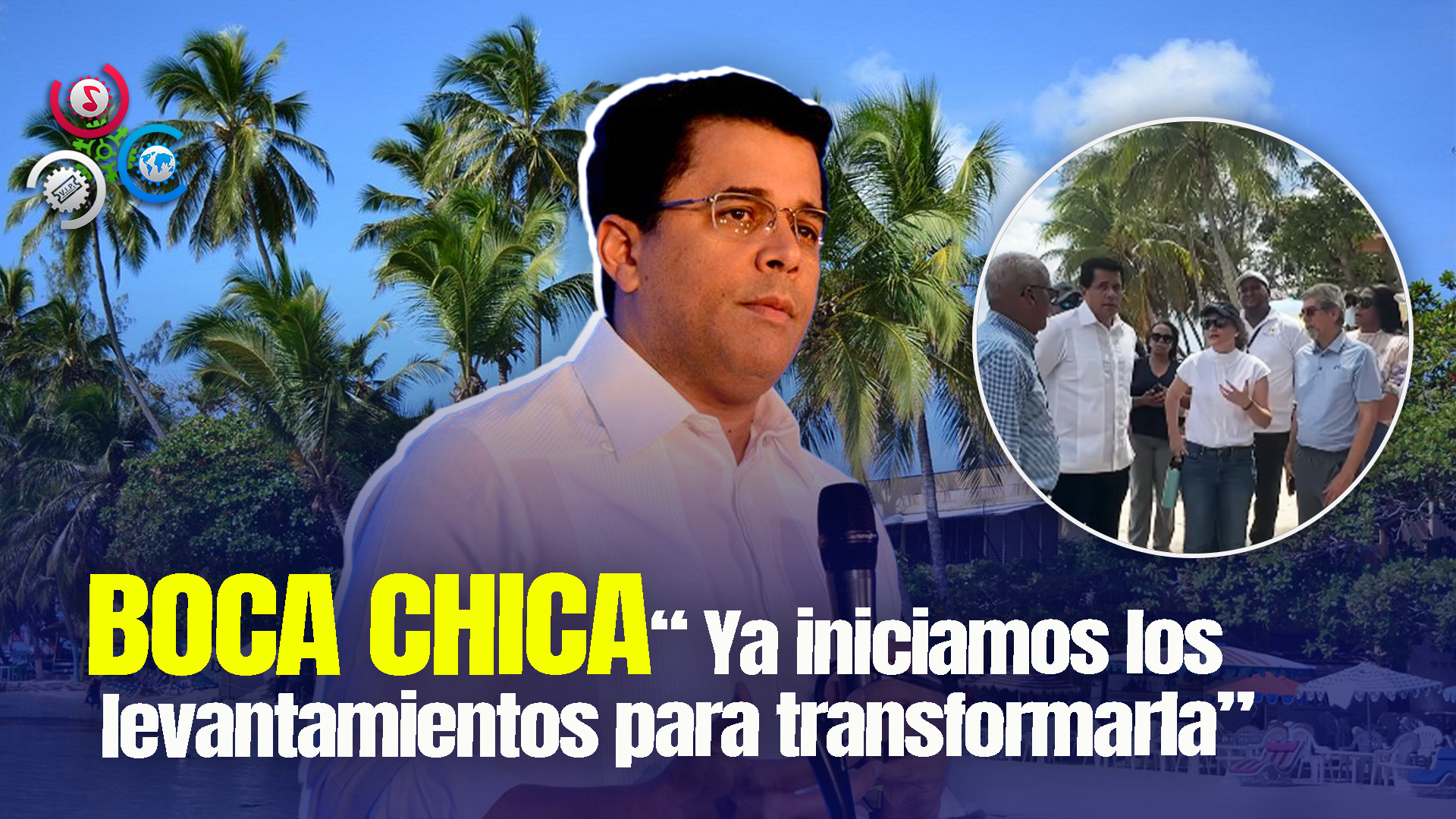Ministro De Turismo, David Collado, Visita Oficina De Boca Chica Para Iniciar Transformaciones