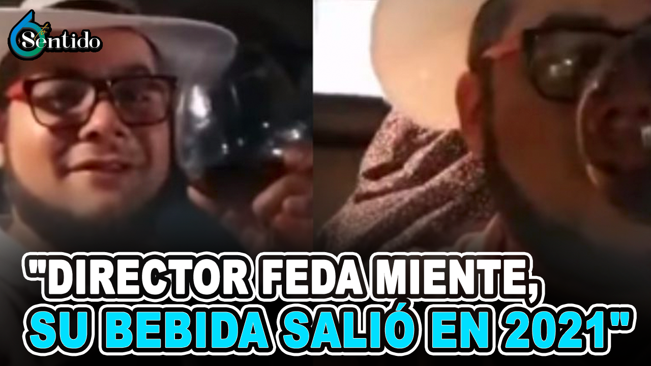 Dahia Sena: “DIRECTOR FEDA MIENTE, SU BEBIDA SALIÓ EN 2021” | 6to Sentido