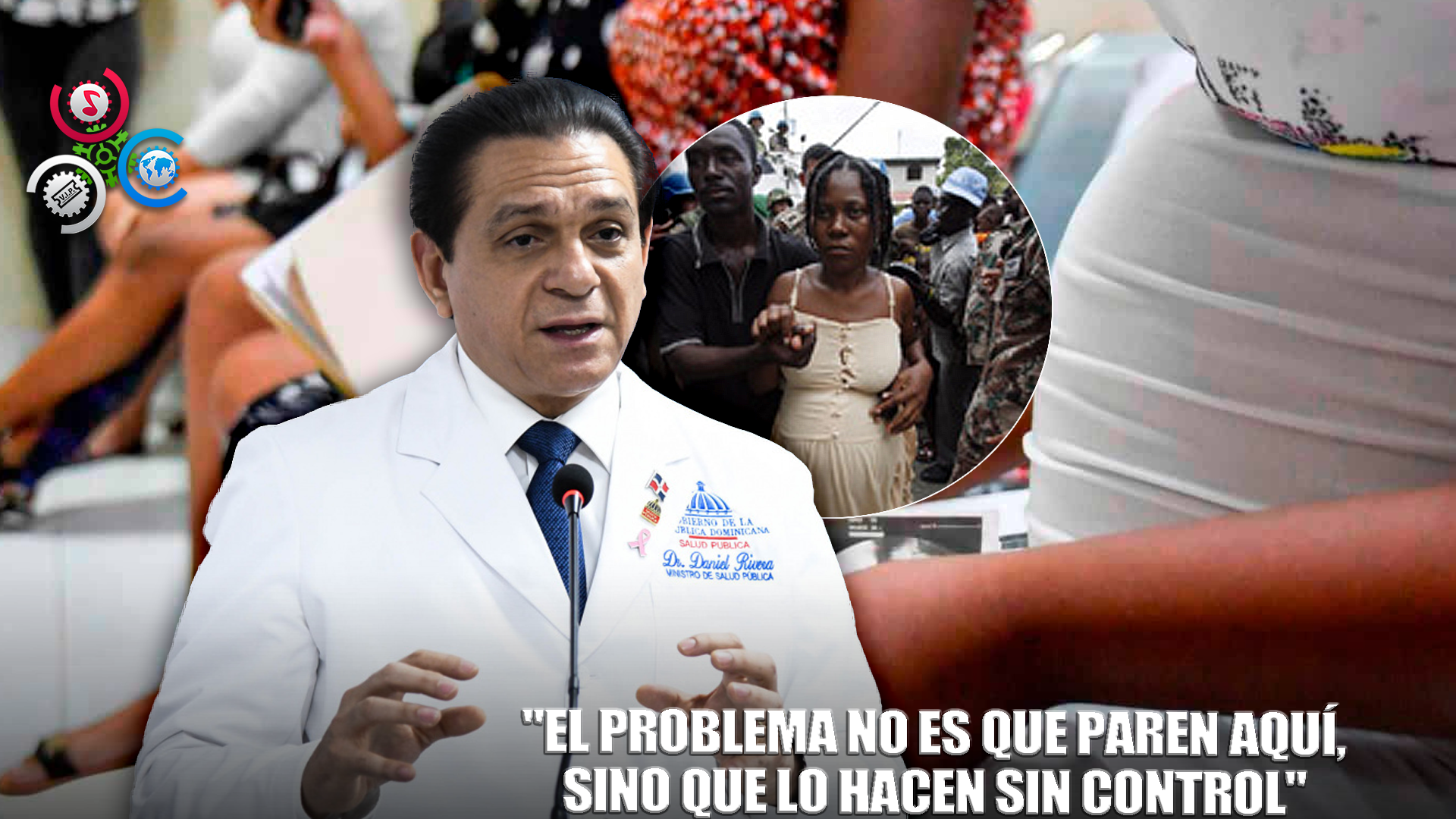 Daniel Rivera Defiende Medidas Migratorias A Haitianas Embarazadas