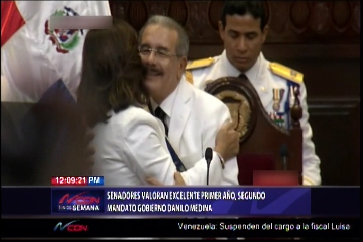 Senadores Valoran Excelente Primer Año Del Segundo Mandato De Danilo Medina