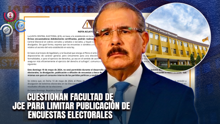 Danilo Medina Cuestiona Intención De La JCE De Regular Las Encuestas Electorales