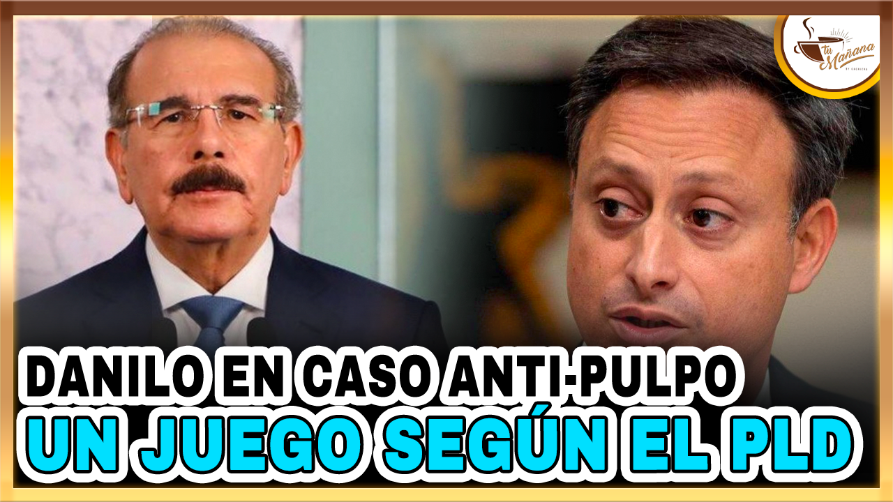 Danilo En Caso Anti-pulpo Un Juego Político Según El PLD | Tu Mañana By Cachicha