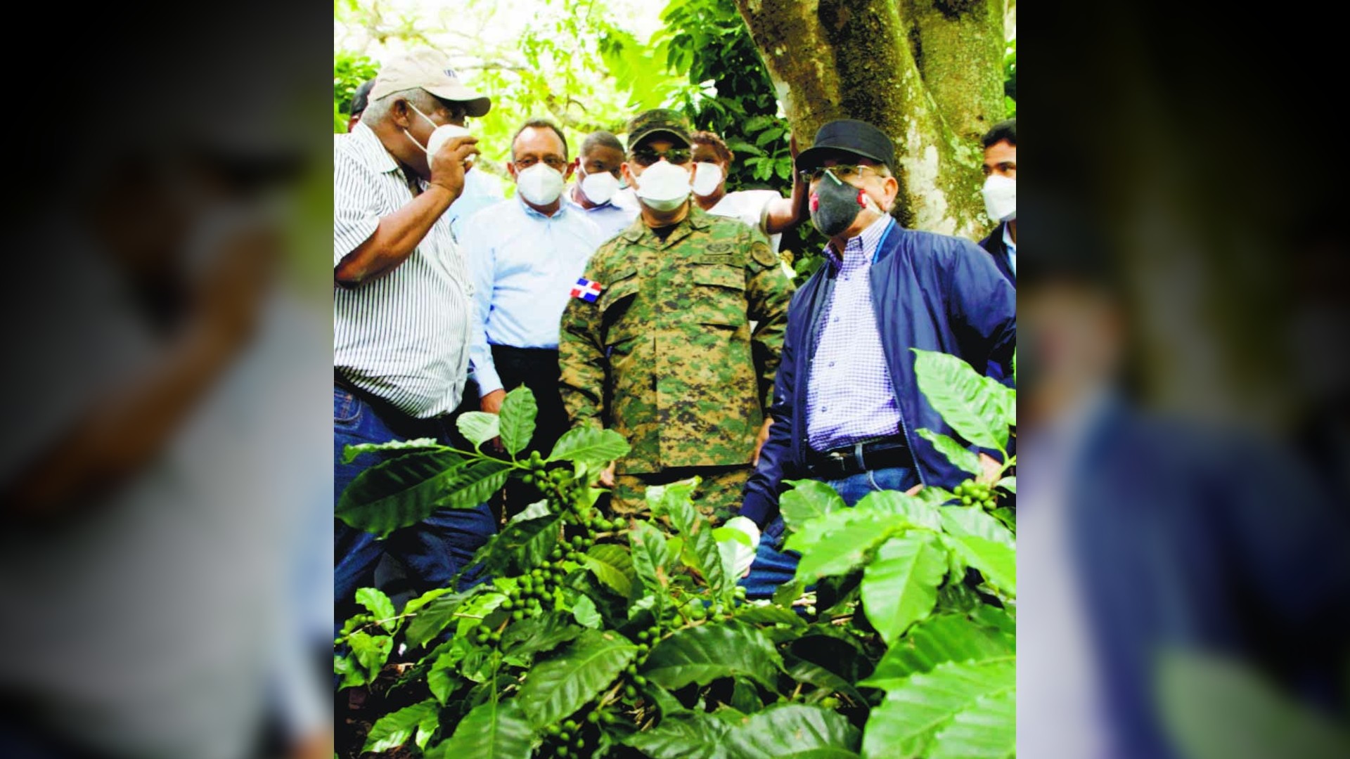 Danilo Visitando Proyectos Agroforestales En Elías Piña