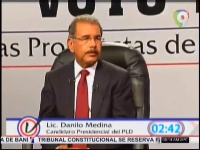 Lo Que Dijo Danilo Medina En El 2012 Sobre La Reelección #Video