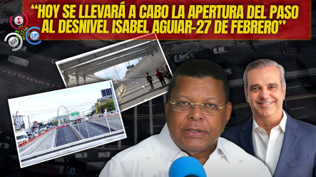 Dany Alcántara: “La Obra Será Inaugurada Y Va A Resolver Un Gran Problema Que Se Presenta En Este Punto De Salida De La Capital”