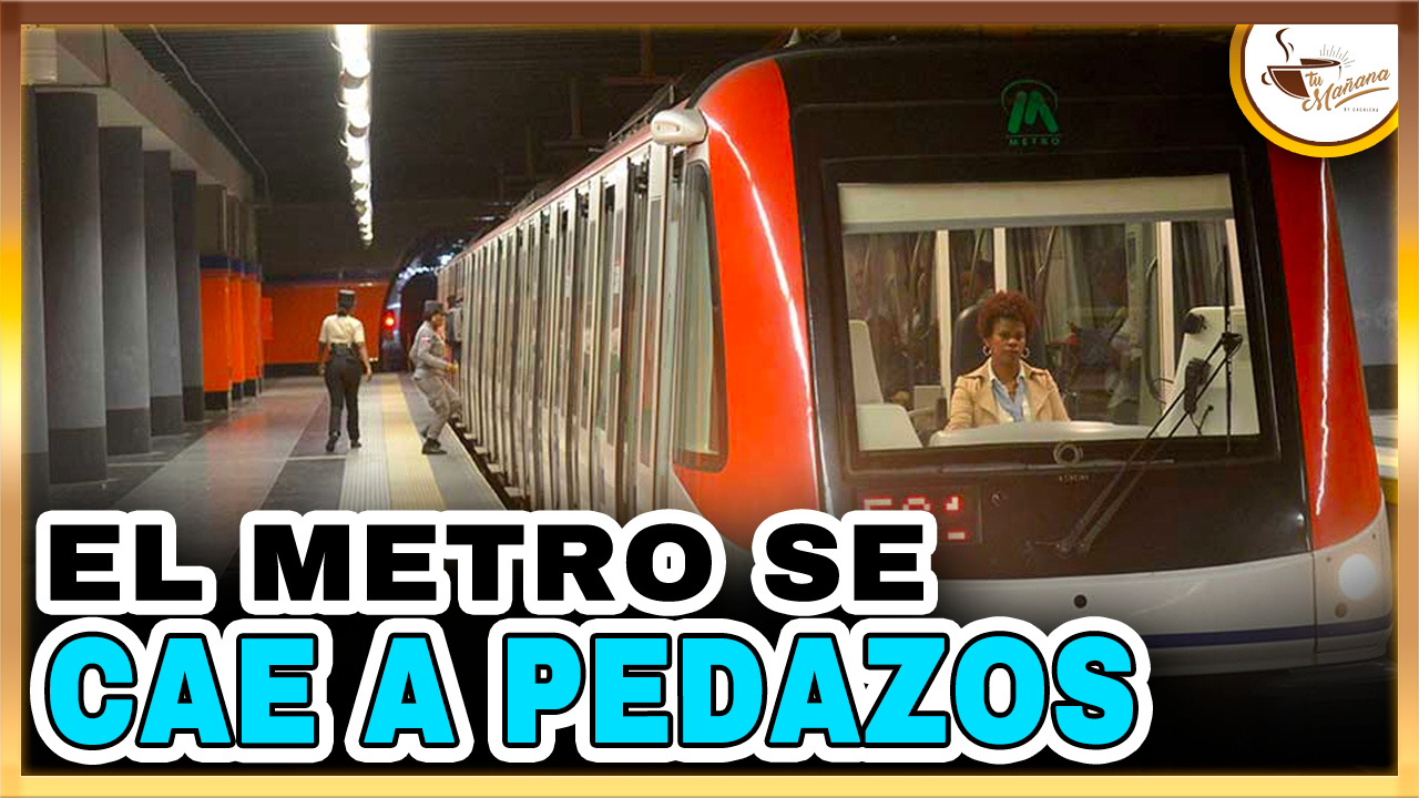 Darío Medrano: “El Metro Se Cae A Pedazos” | Tu Mañana By Cachicha