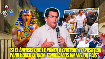 David Collado: “De Eso Se Trata Ser Servidor Público, De Tener Cercanía Con La Gente; No De Creernos Faraones”