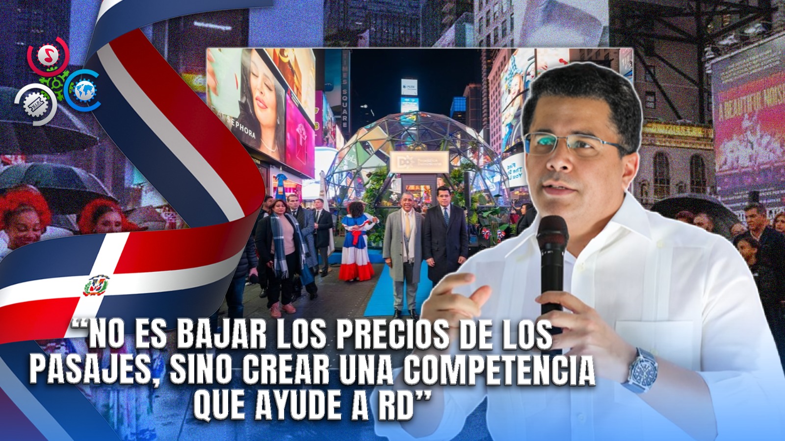 David Collado Y Adriano Espaillat Destacan Firma De Trato De Los Cielos Abiertos Para RD