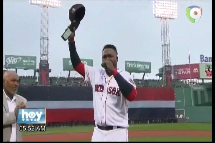 Resumen De Lo Que Fue La Despedida De David Ortiz En Hoy Mismo