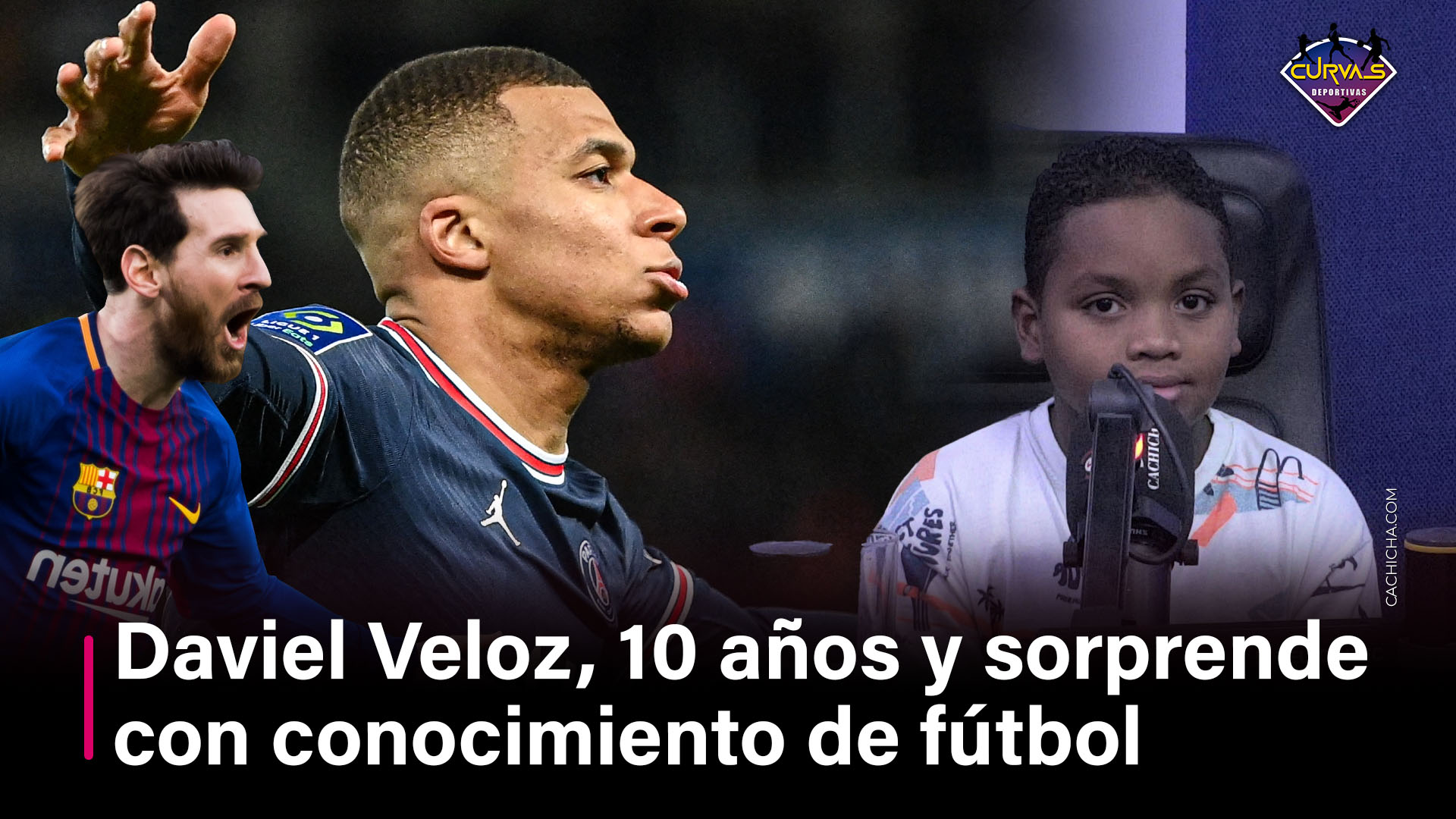 Daviel Veloz, 10 Años Y Sorprende Con Conocimiento De Futbol