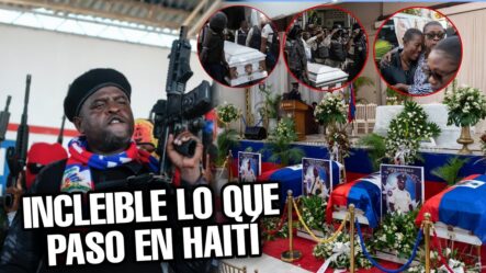 De Esta Manera Haití Despide Con Funeral A Policías Asesinados Por Bandas Armadas