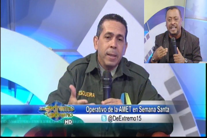 Michael Miguel Entrevista Al Teniente Coronel Diego Pesqueira; “Programa De AMET Para Esta Semana Santa 2017”