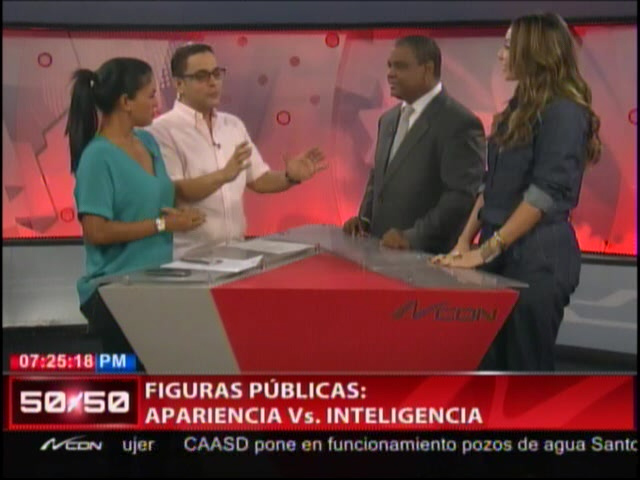 Debate Sobre Las Figuras Públicas: Apariencia Vs. Inteligencia, Con Miralba Ruíz, Aridio Castillo, Lisbeth Santos Y Luis José Germán