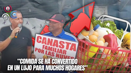 Decenas Protestan En Moca Contra El Alto Costo De La Canasta Básica