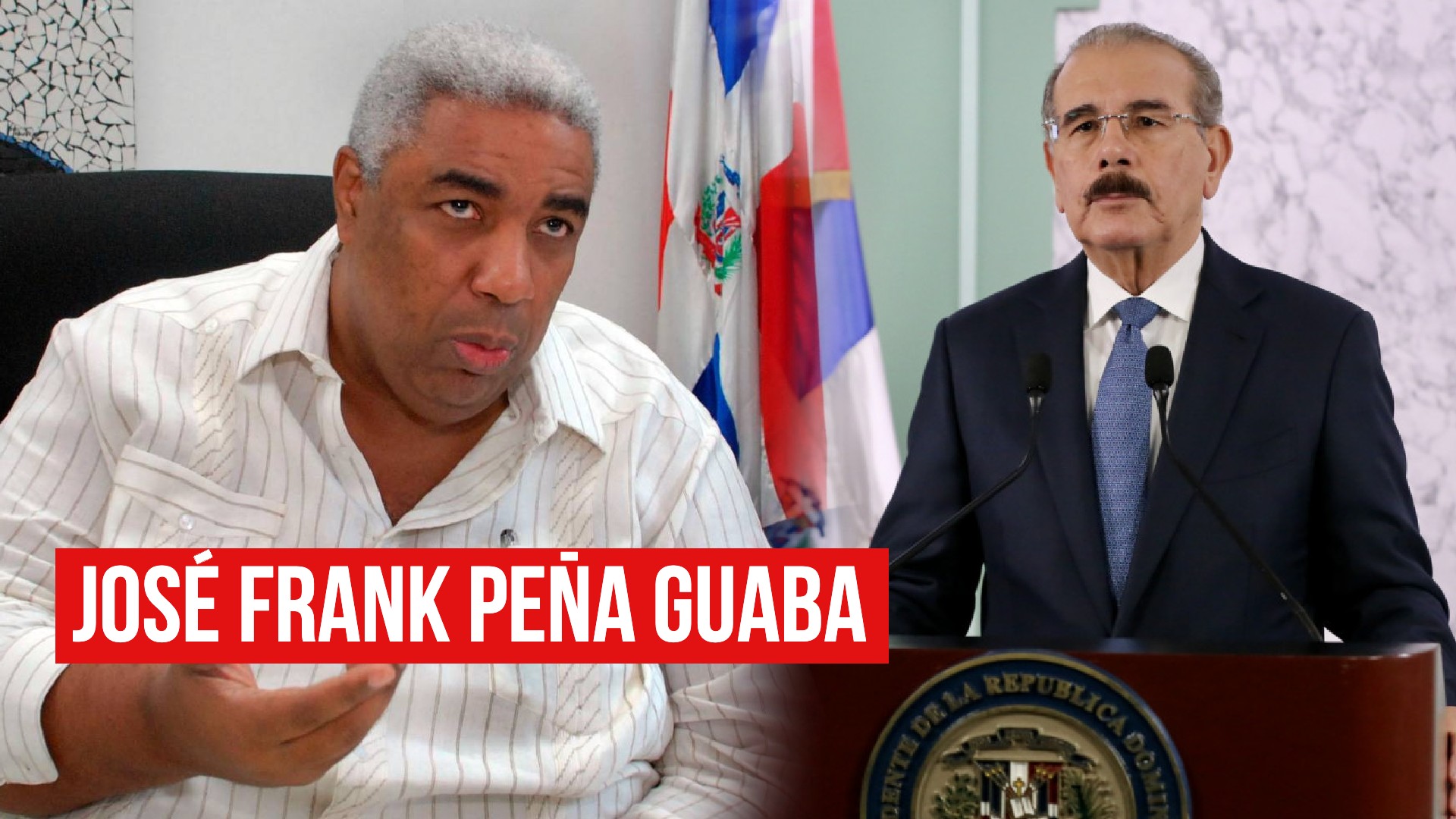 Declaraciones De José Frank Peña Guaba Sobre Discurso Del Presidente Medina