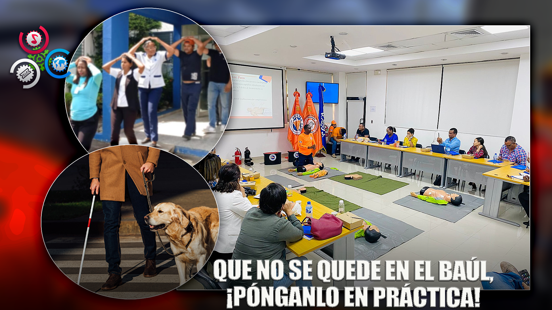 Defensa Civil Capacita A Personas Con Discapacidad Visual