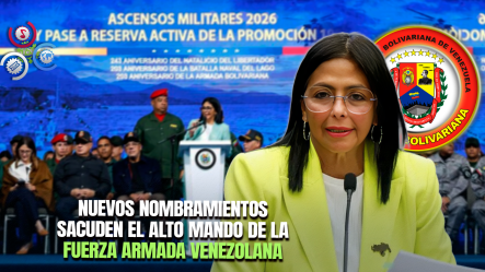 Delcy Rodríguez Reestructura El Alto Mando Militar De Venezuela