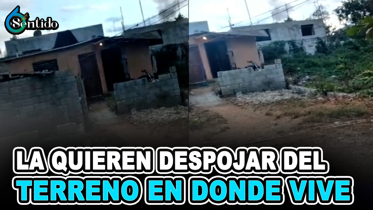 Denuncia – La Quieren Despojar De Terreno En Donde Vive  | 6to Sentido