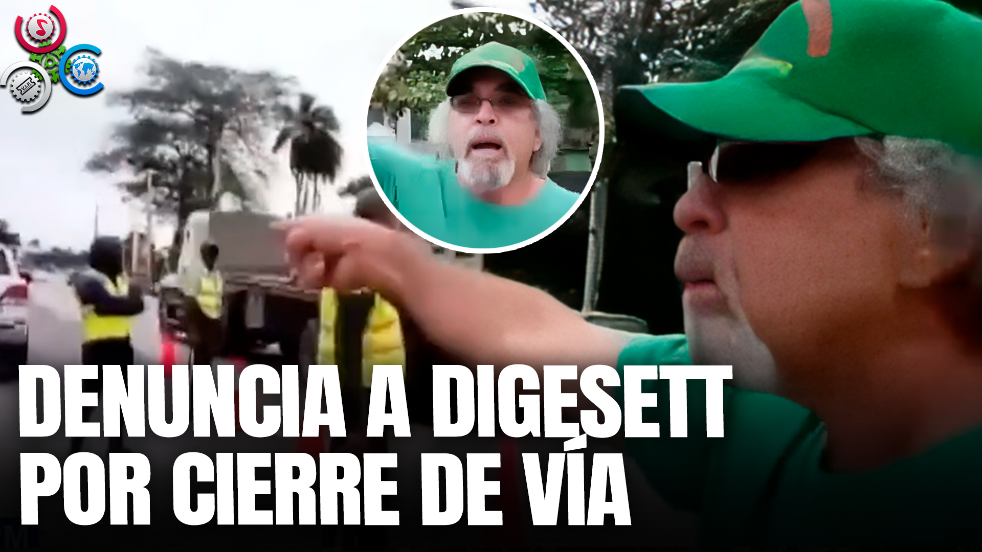 Padre Rogelio Y Miembros De Digesett Sostienen Enfrentamiento Tras Cierre Vial