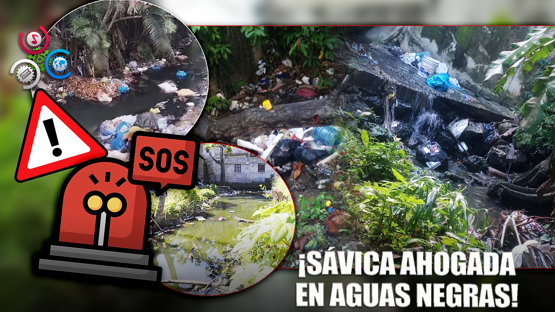 Denuncian Cañada Contaminante En Sávica, Los Alcarrizos