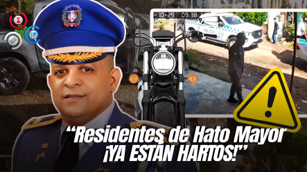 Denuncian Coronel Que Se Lleva Motores Parqueados En Casas De Sus Propietarios En Hato Mayor